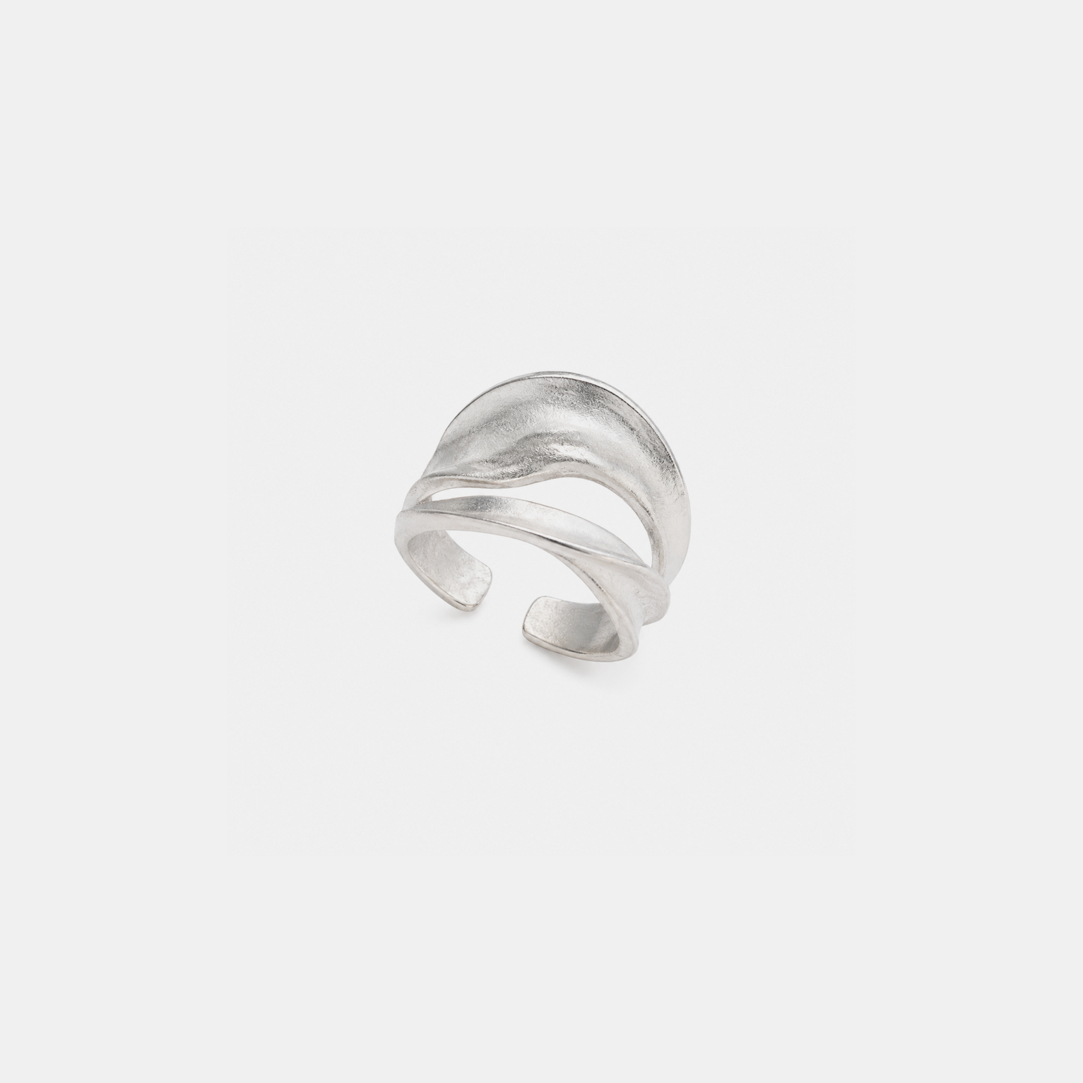 Orbit Flow Ring - Silver