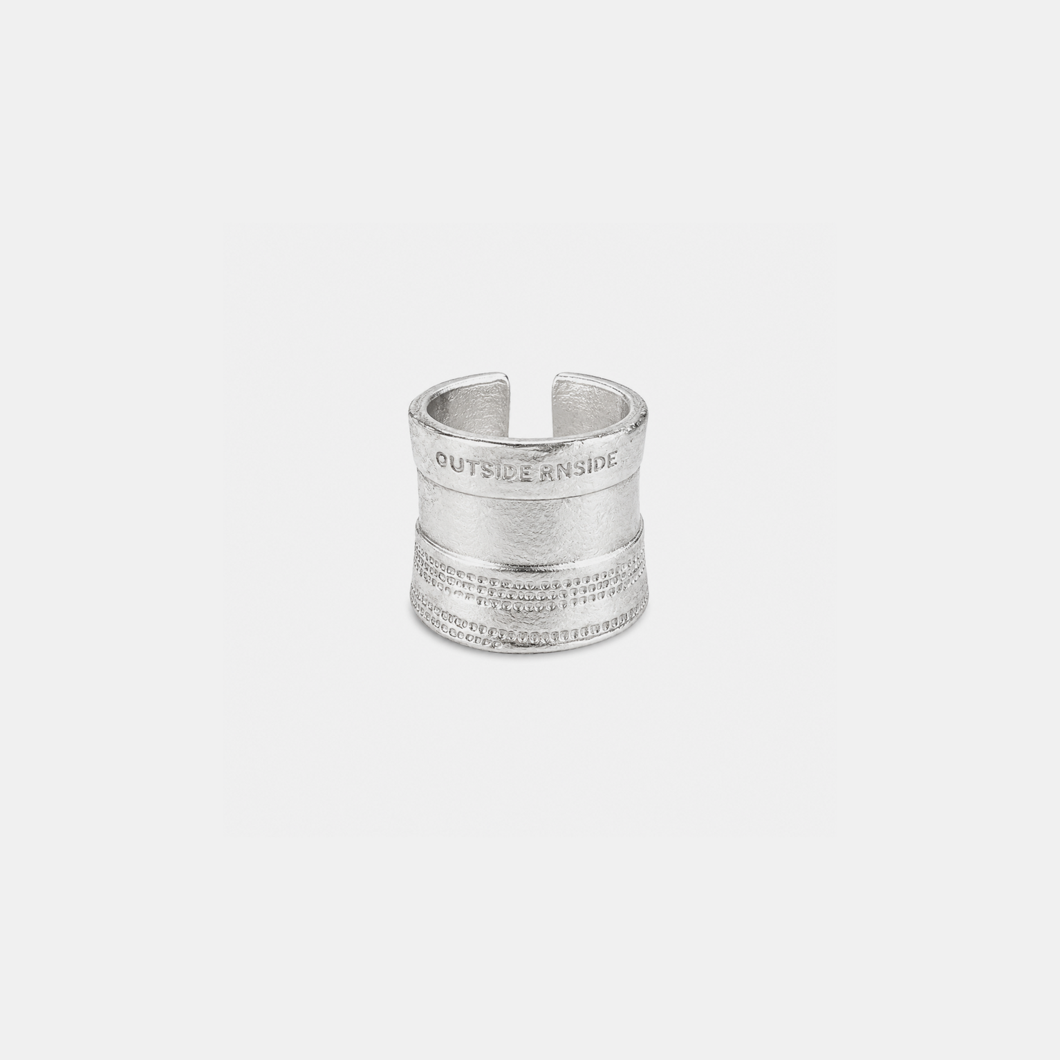 Forge Texture Ring - Silver