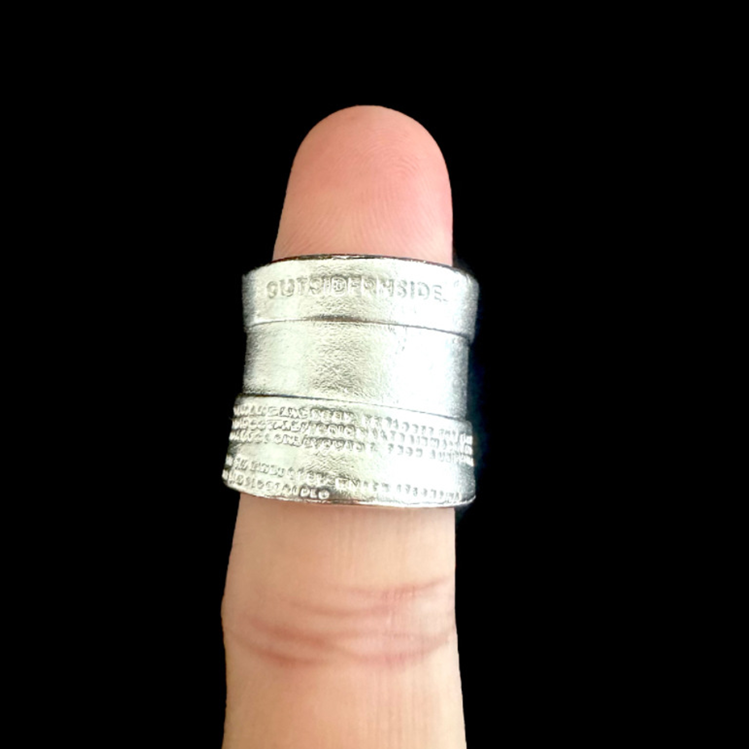 Forge Texture Ring - Silver