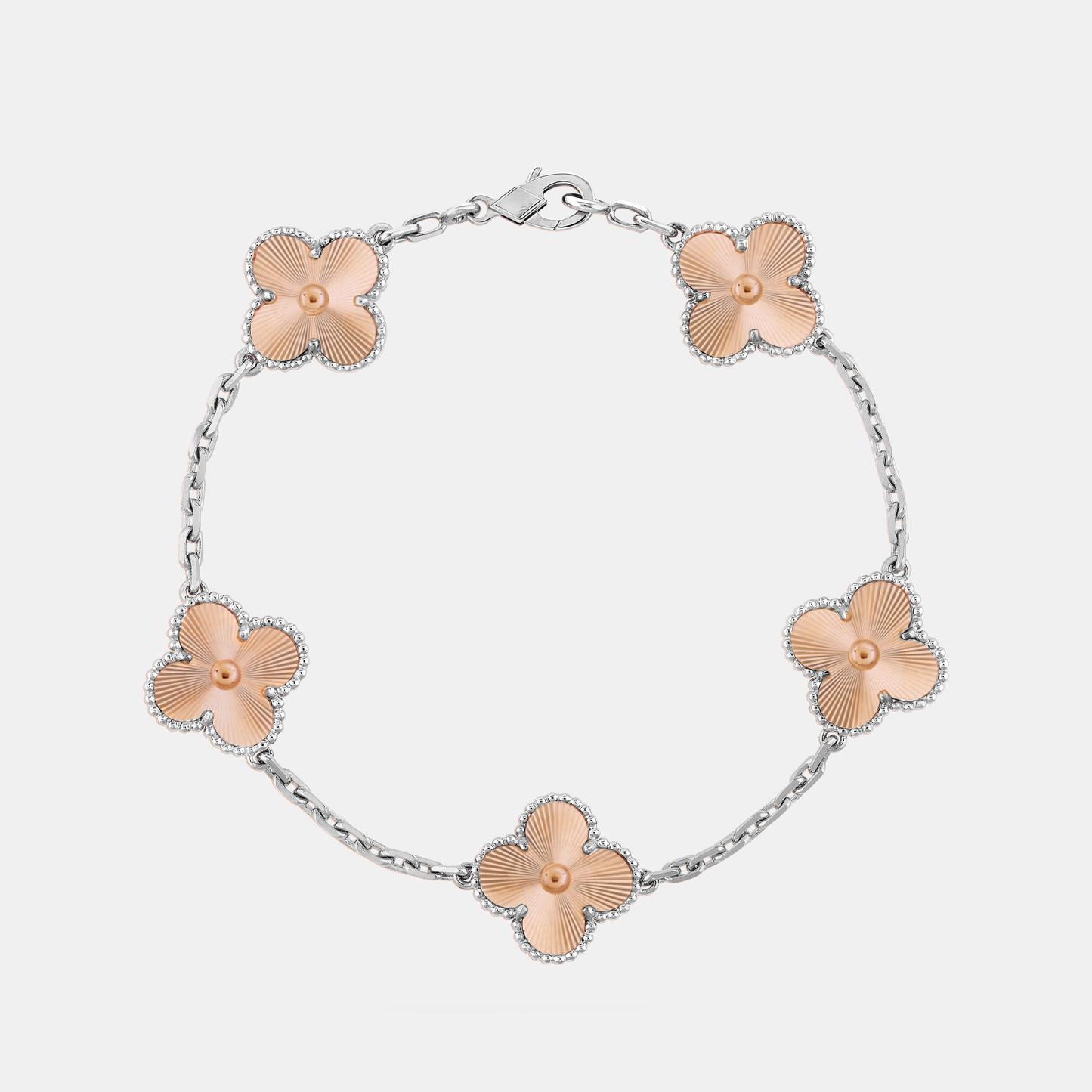 Silver Clover Bracelet - Gold (Preorder)
