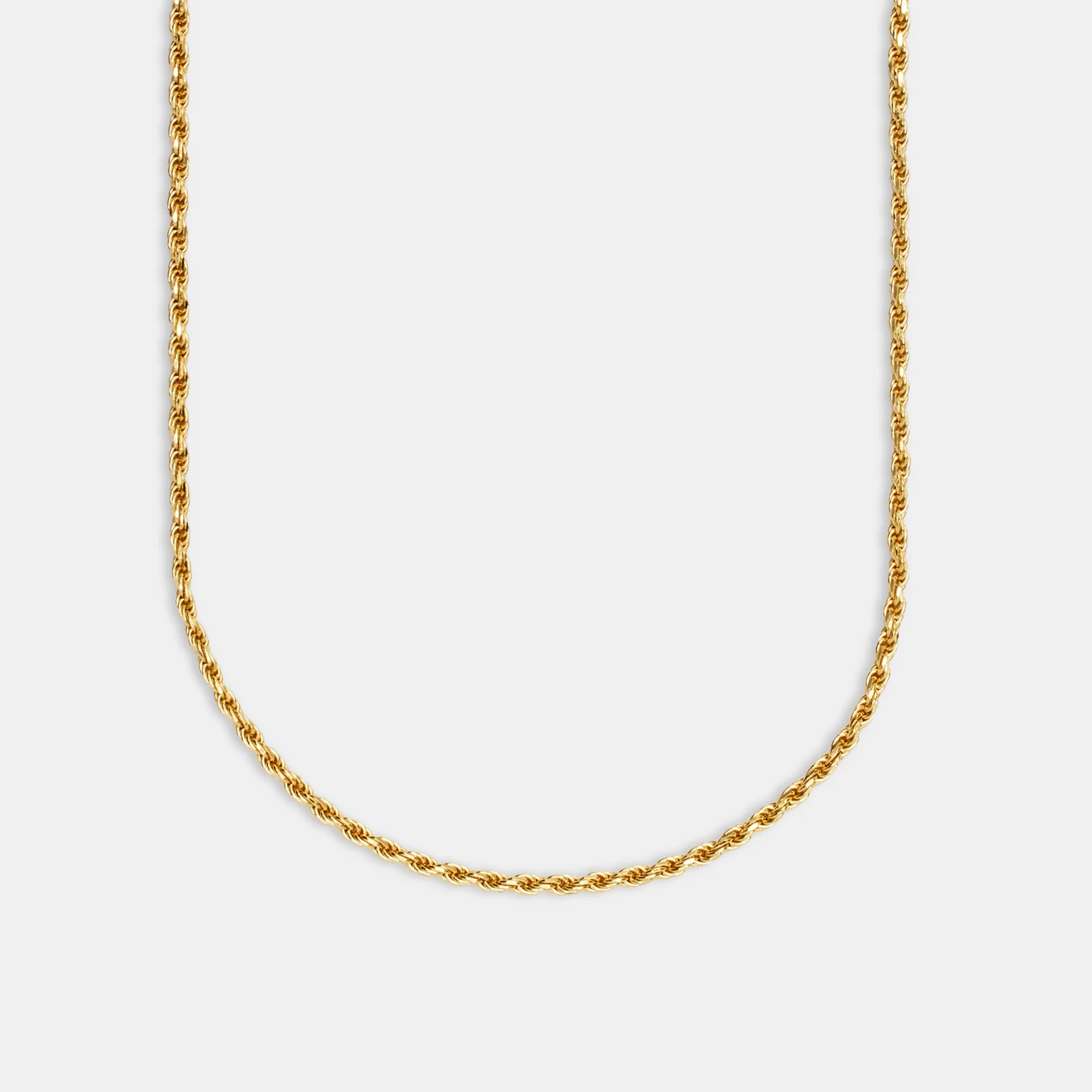 3mm Rope Chain - Gold