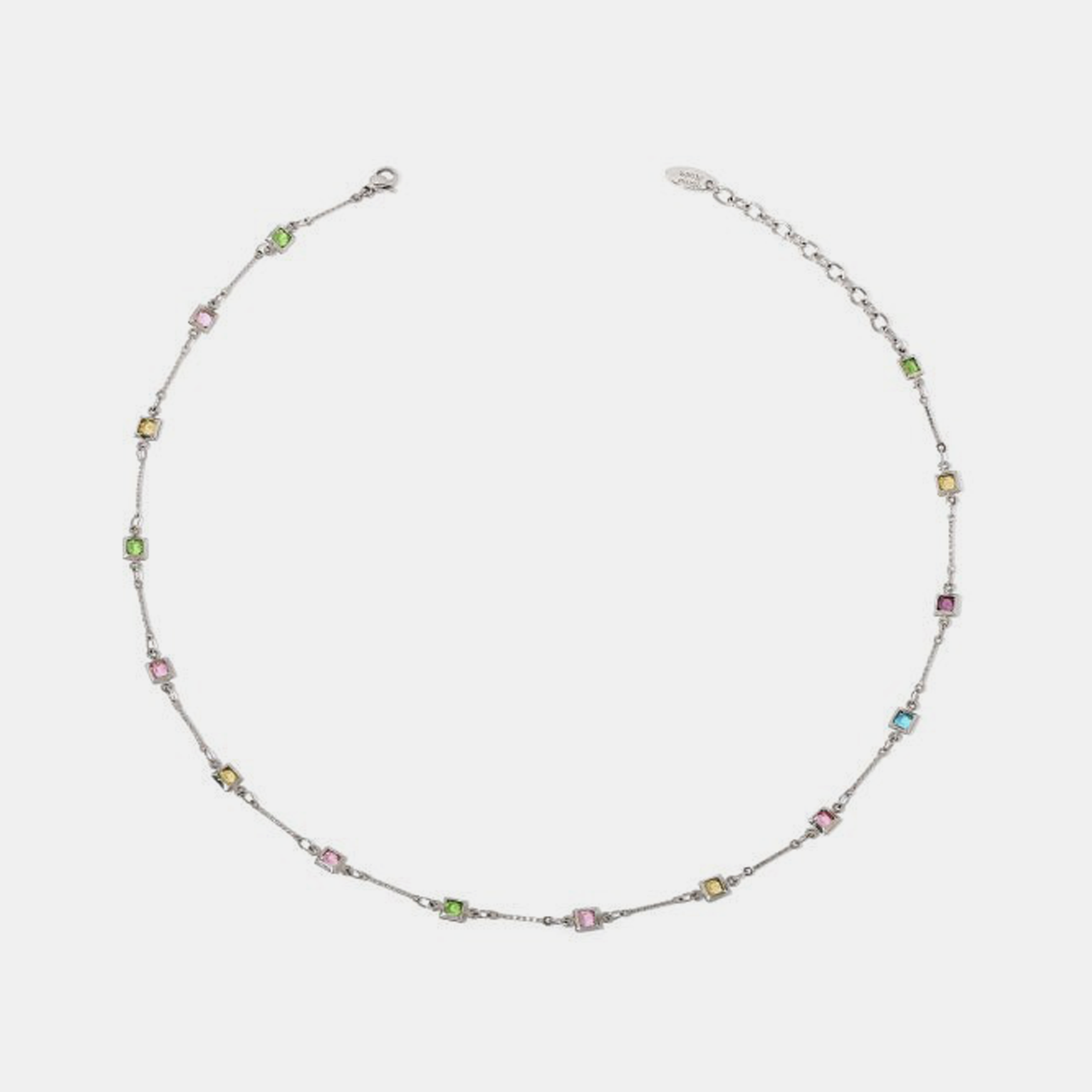 Summer Glimmer Chain - White Gold