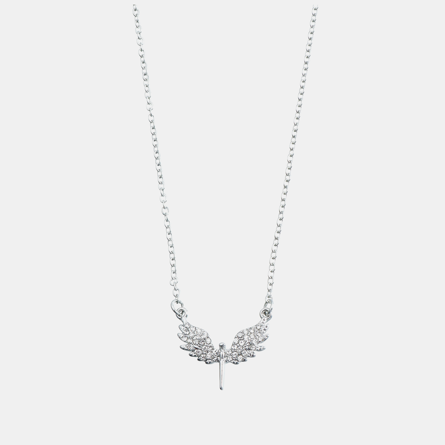 Celestial Wings Pendants - White Gold