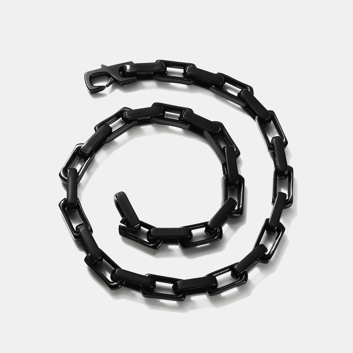 Plating Cable Link Chain - Black