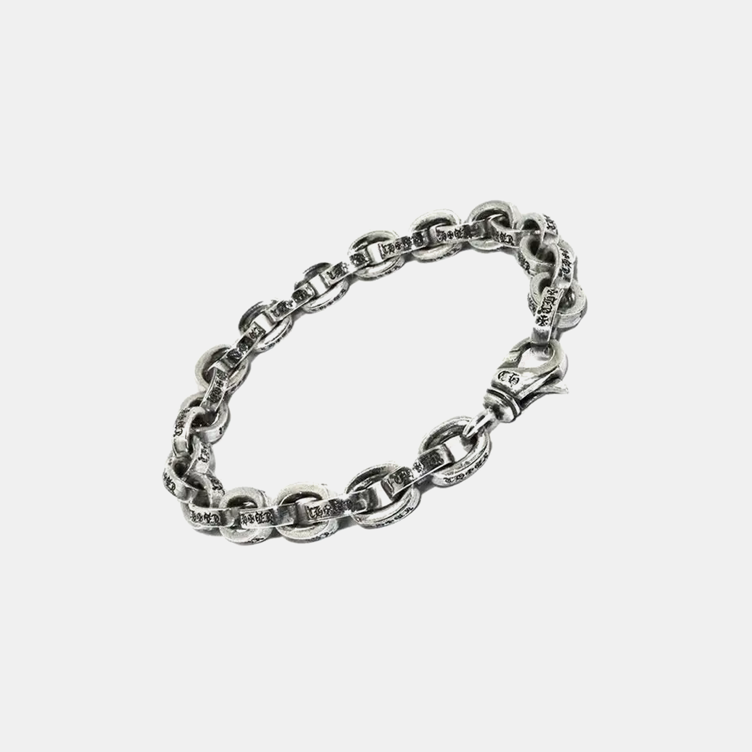 Ancient Cross Gothic Bracelet - Silver