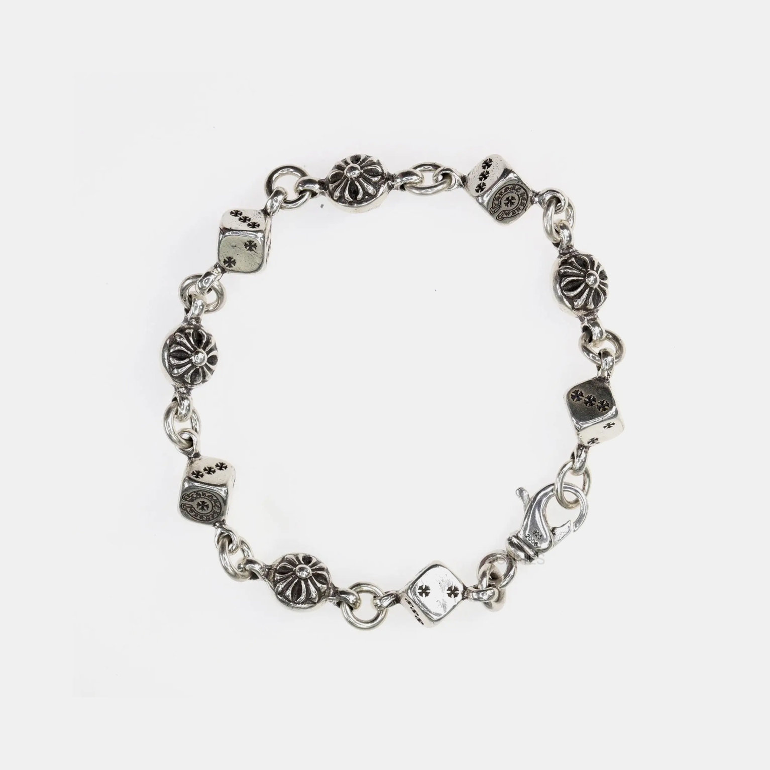 Holy Roll Gothic Bracelet - Silver