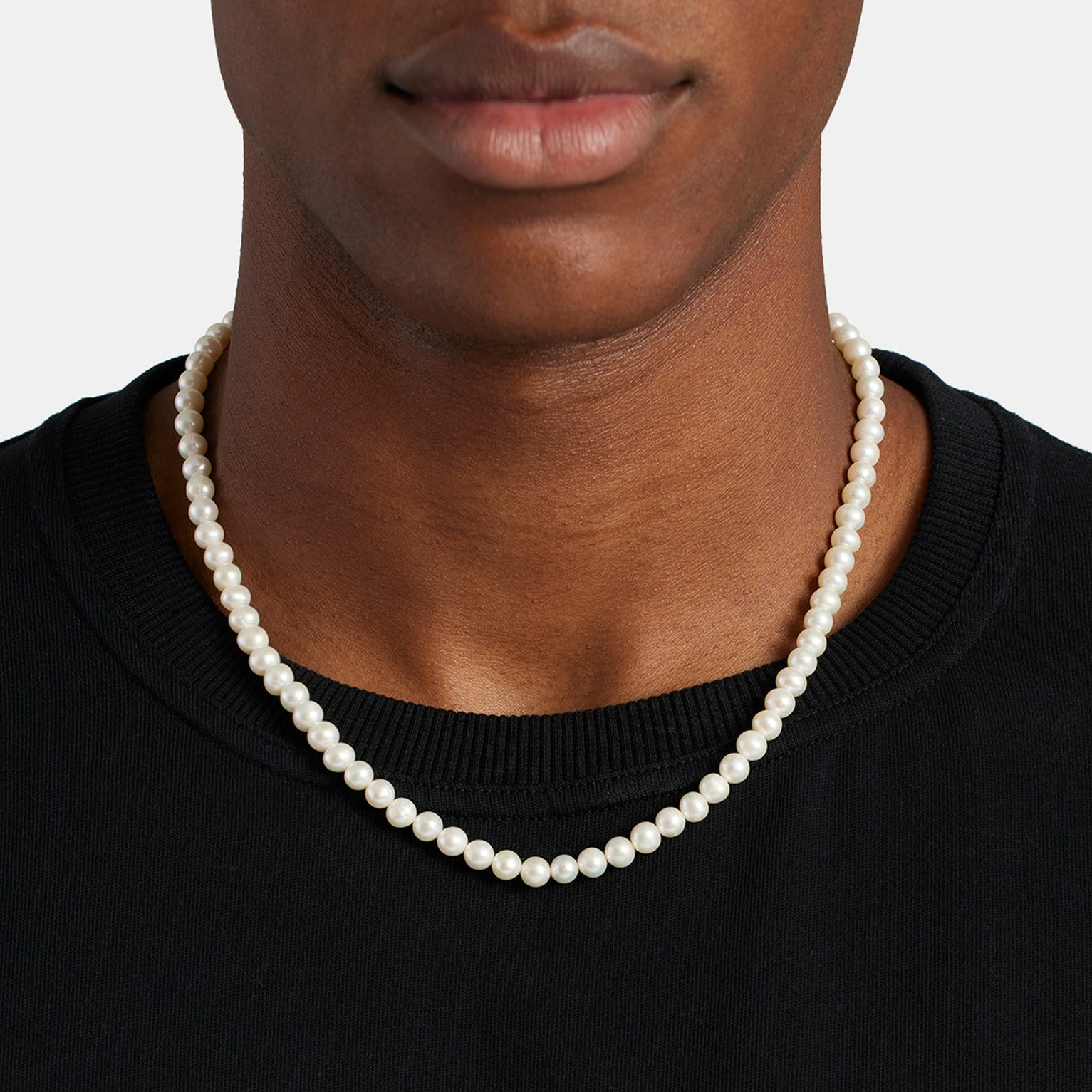 6mm Freshwater Pearl Necklace - White