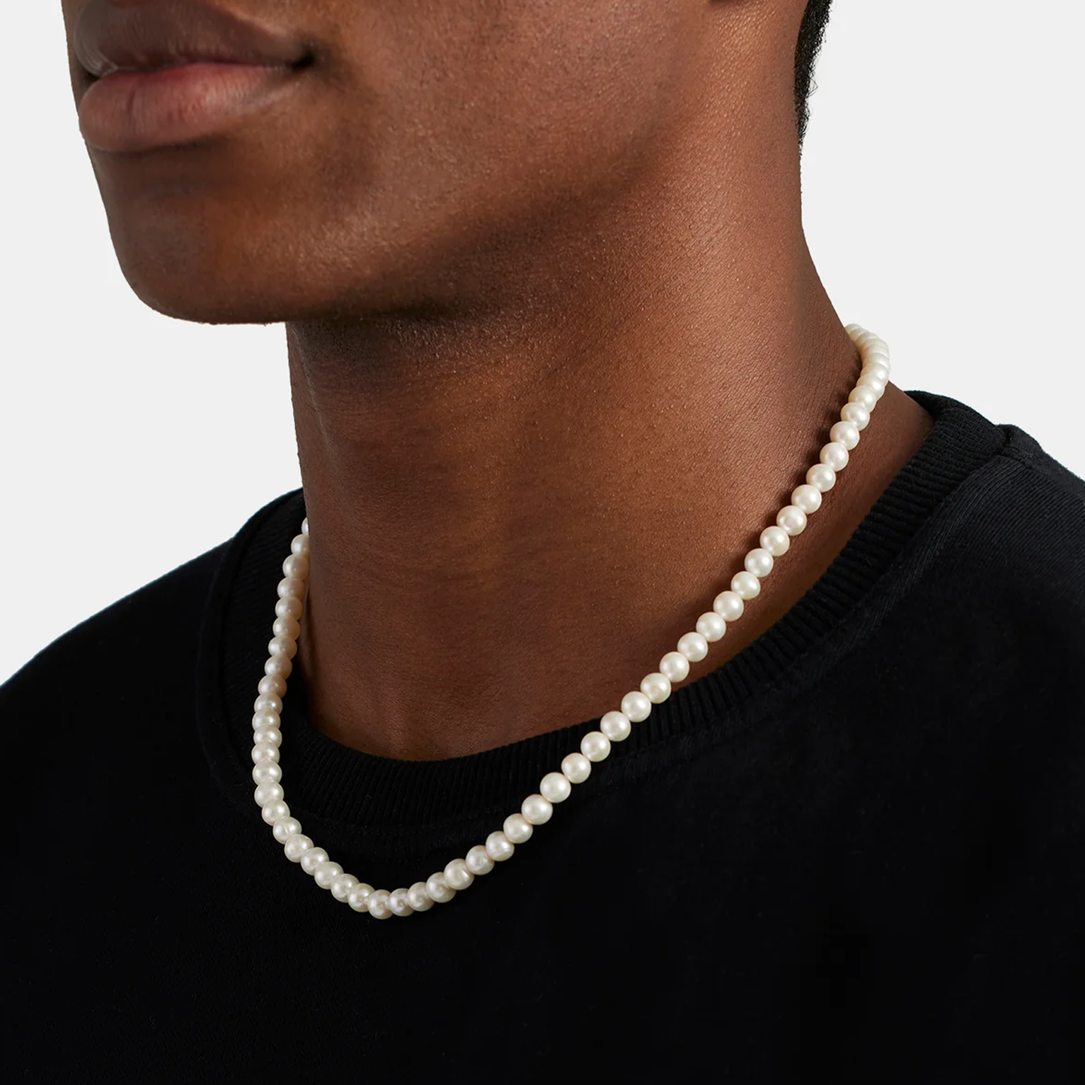 6mm Freshwater Pearl Necklace - White