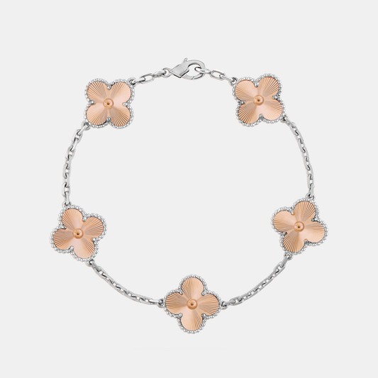 Silver Clover Bracelet - Gold (Preorder)