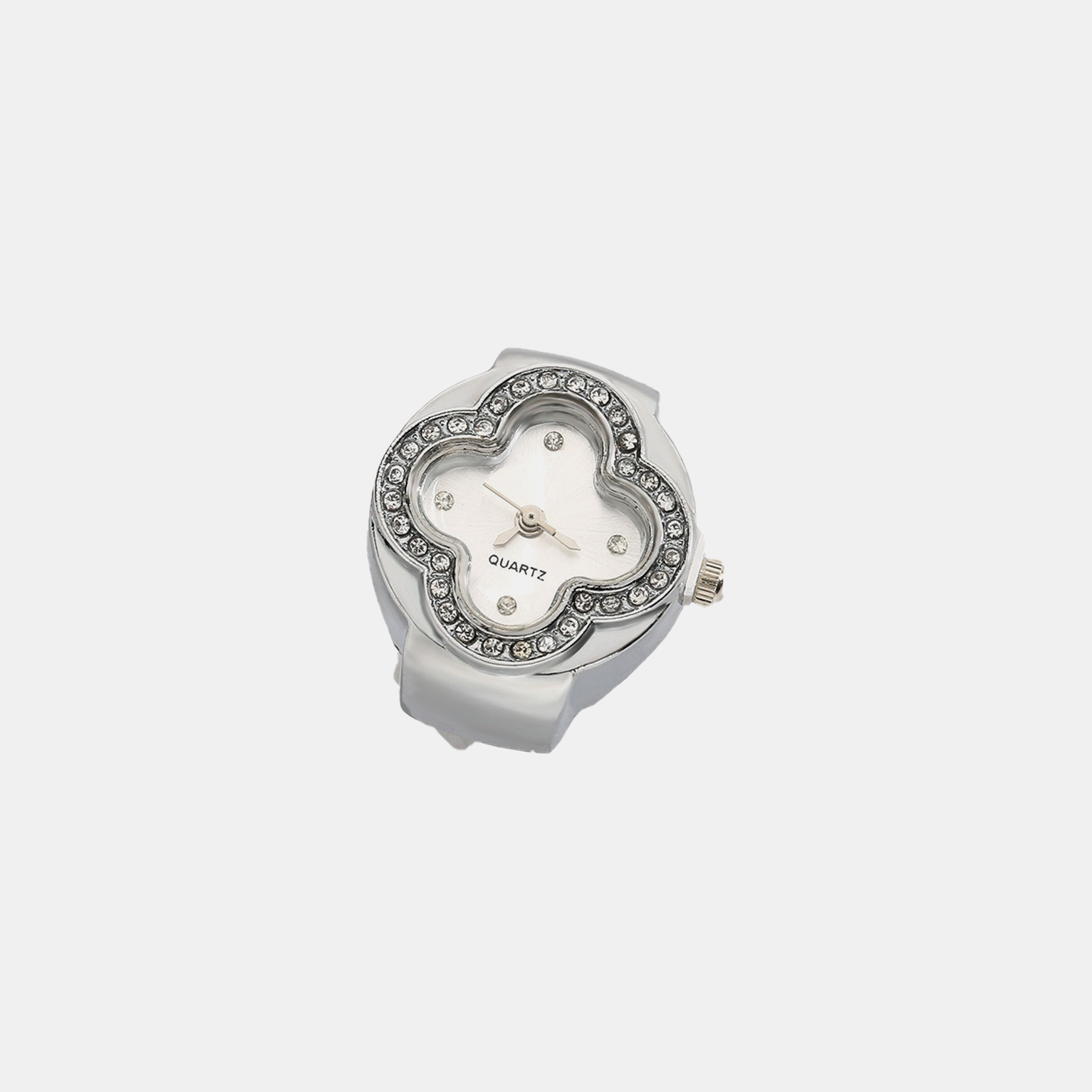 Eternal Clover Mini Watch - White Gold