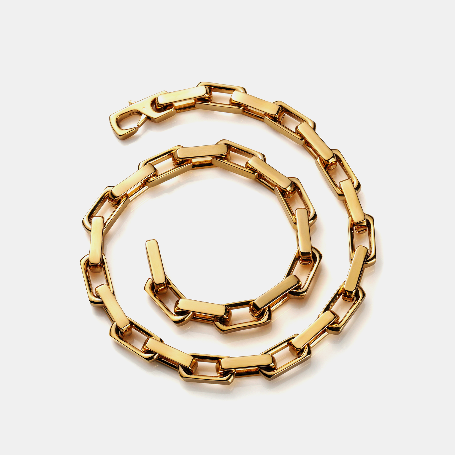 Plating Cable Link Chain - Gold