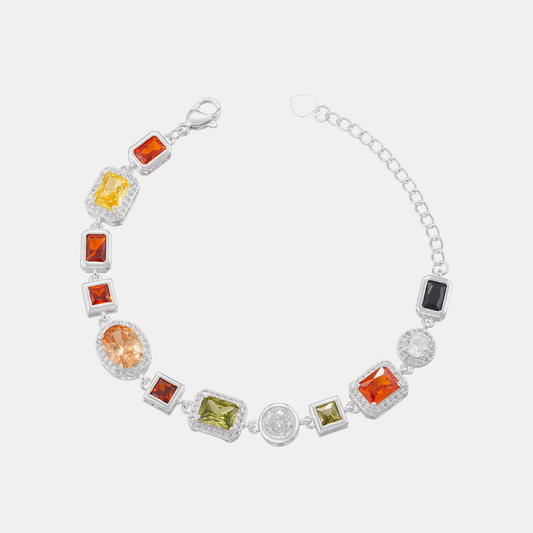 Sparkle Choker Bracelet - White Gold