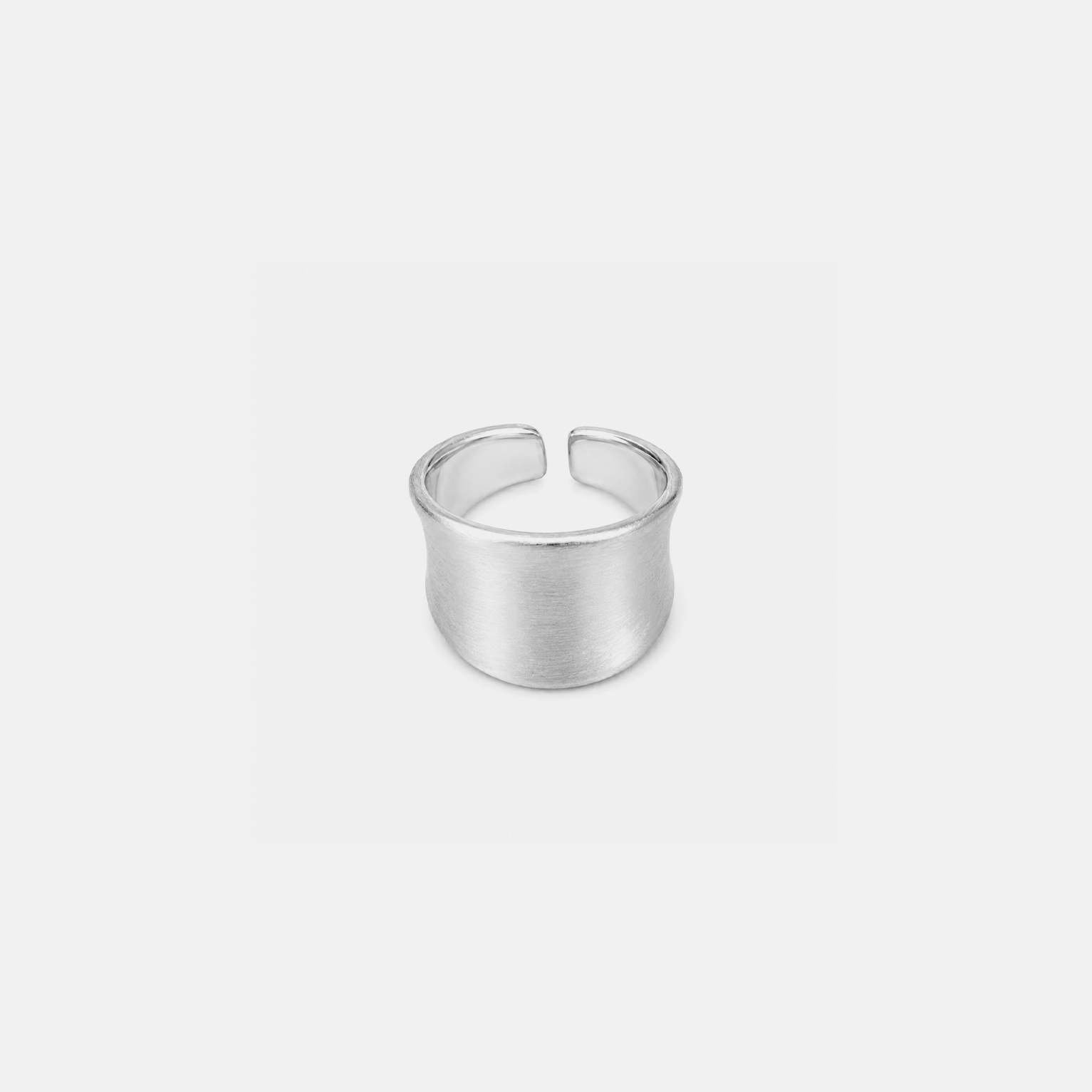 Matte Dome Ring - Silver
