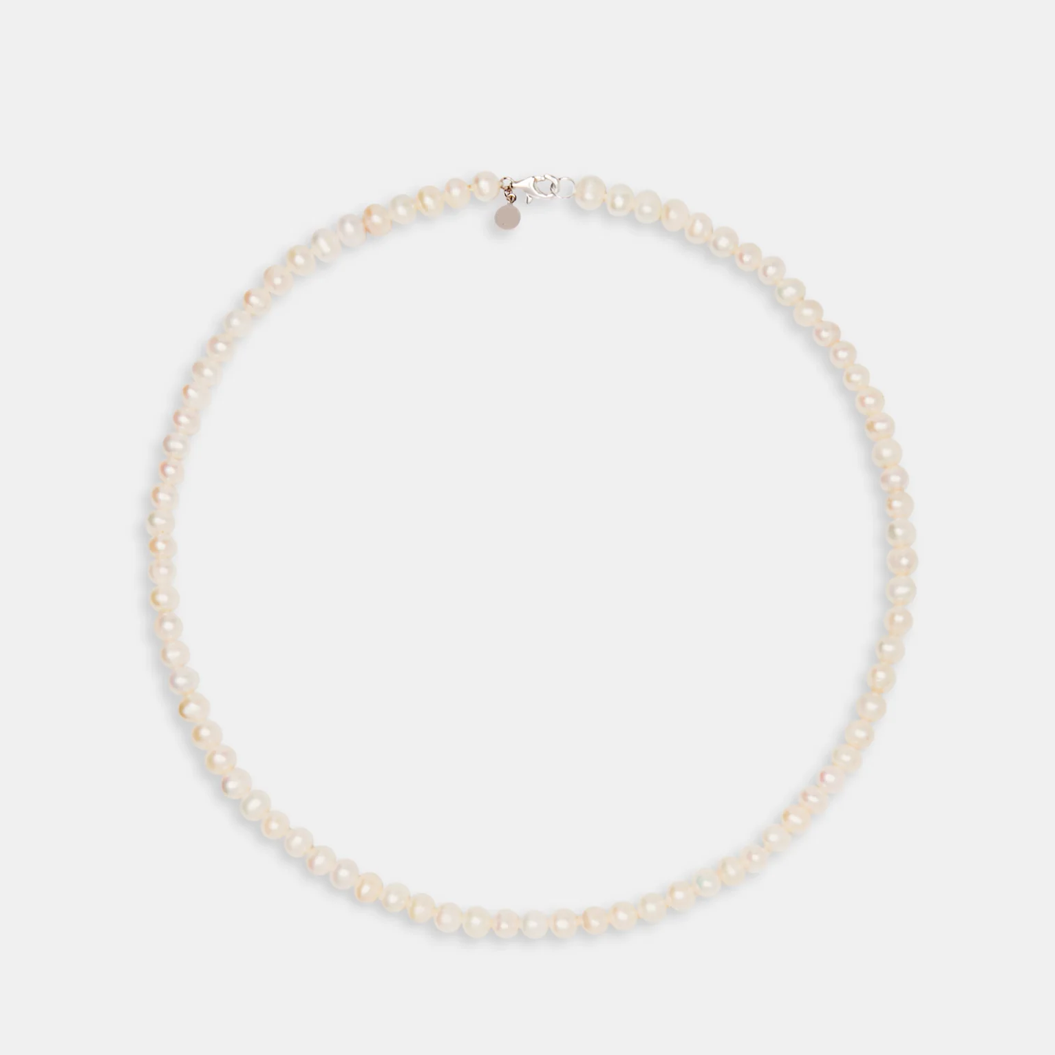 6mm Freshwater Pearl Necklace - White