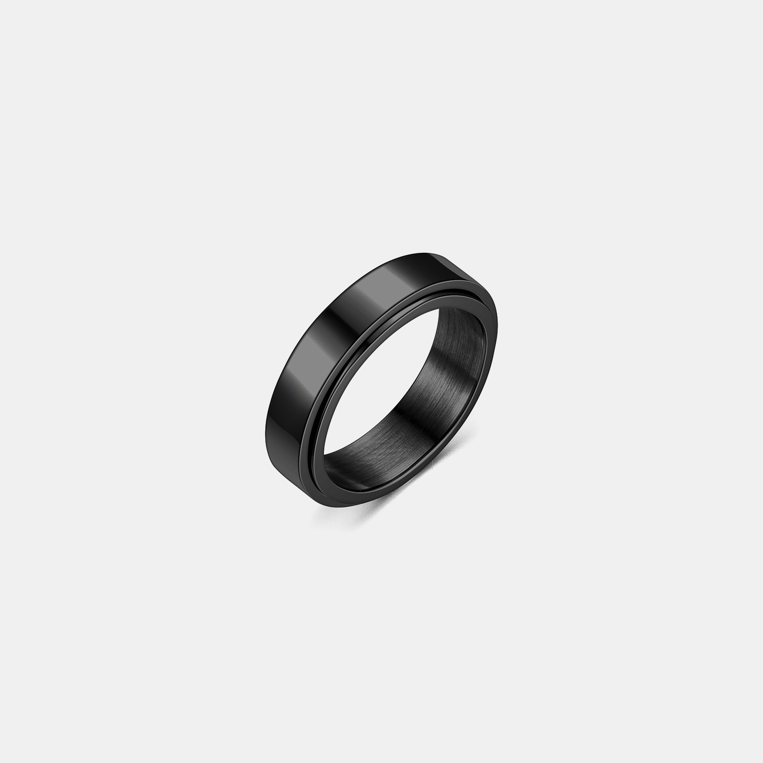 Titinum Dome Ring - Black